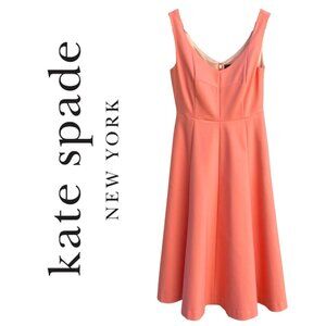 NWT Kate Spade Pink Sweetheart Midi Dress size 0